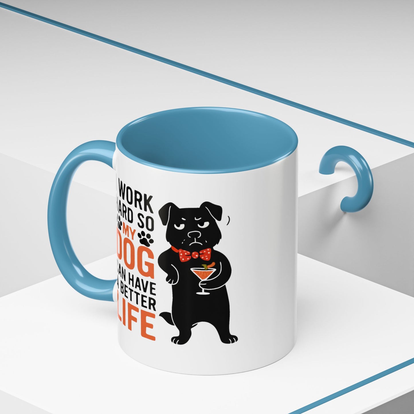 Animal Mug - I Work Hard So My Dog