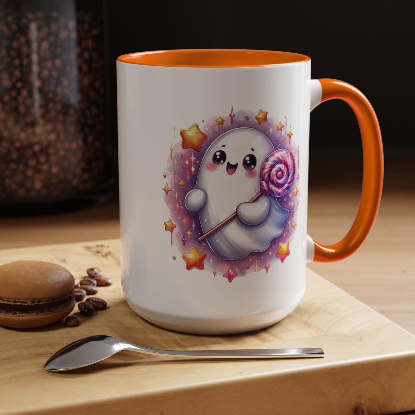 Halloween Mug - Spooky Ghost With Lolly