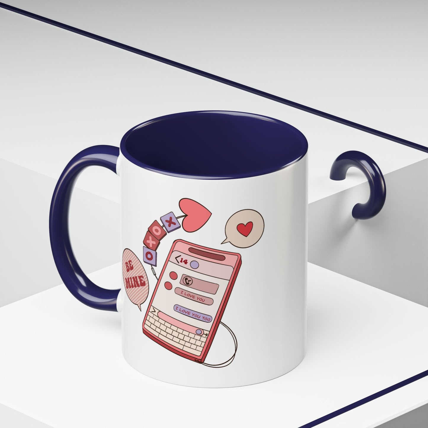 Valentine's Day Mug - Be Mine I Love You