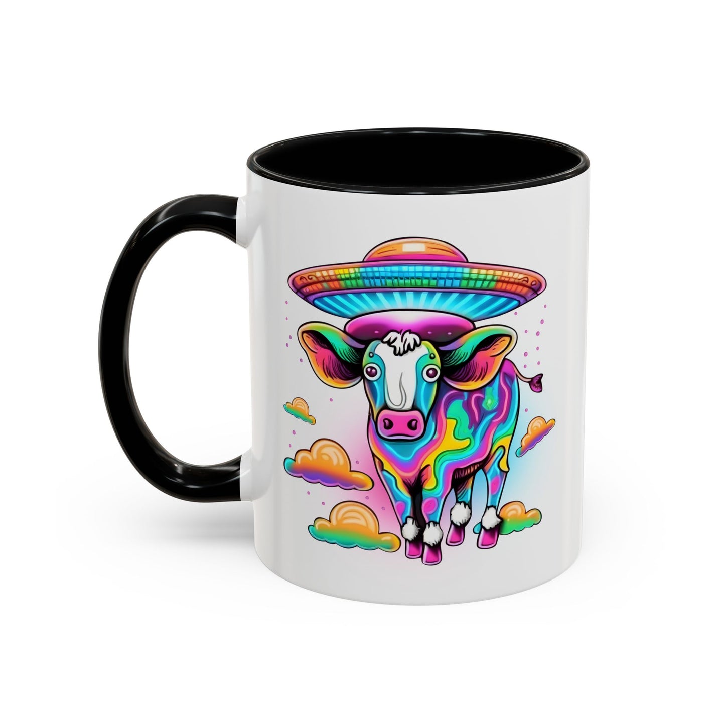 Alien Mug - Multicoloured Cow