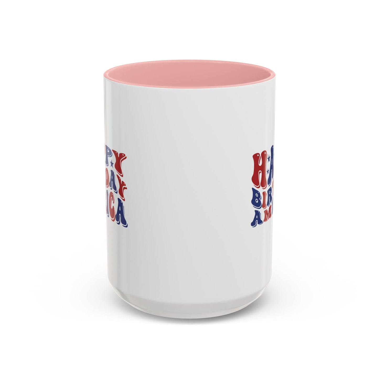 4th of July Mug - Happy Birthday America Retro