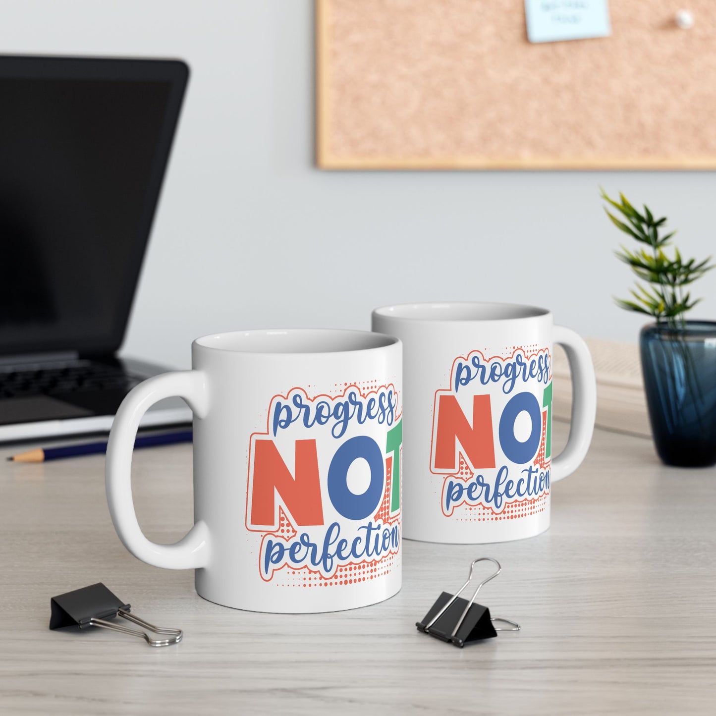 Motivation Mug - Progress Not Perfection!