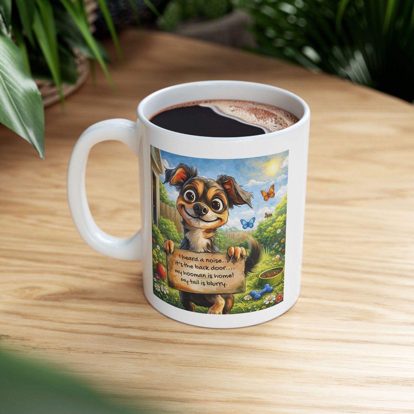 Animal Mug - I Heard A Noise....