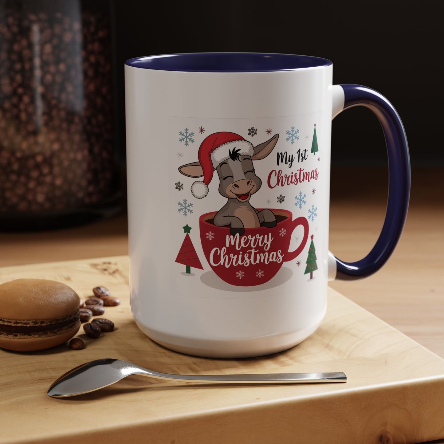 Christmas Mug - My First Christmas Donkey Cup