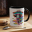 Alien Mug - Multicoloured Cow