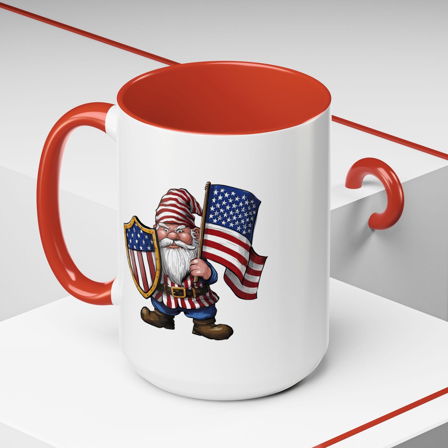4th of July Mug - American Gnome 5