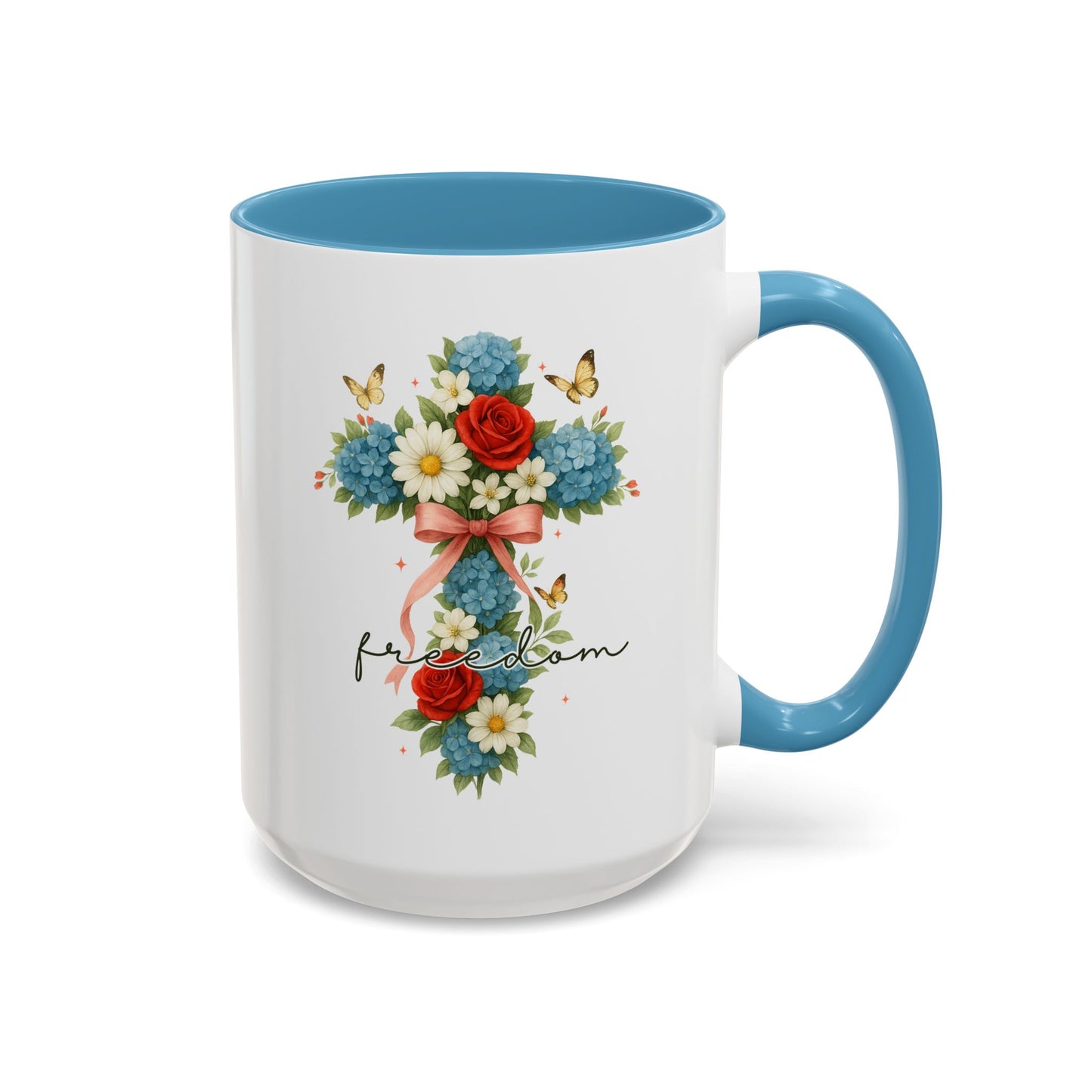 4th of July Mug - Freedom Cross