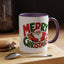 Christmas Mug - Green & Red Text Santa Presents