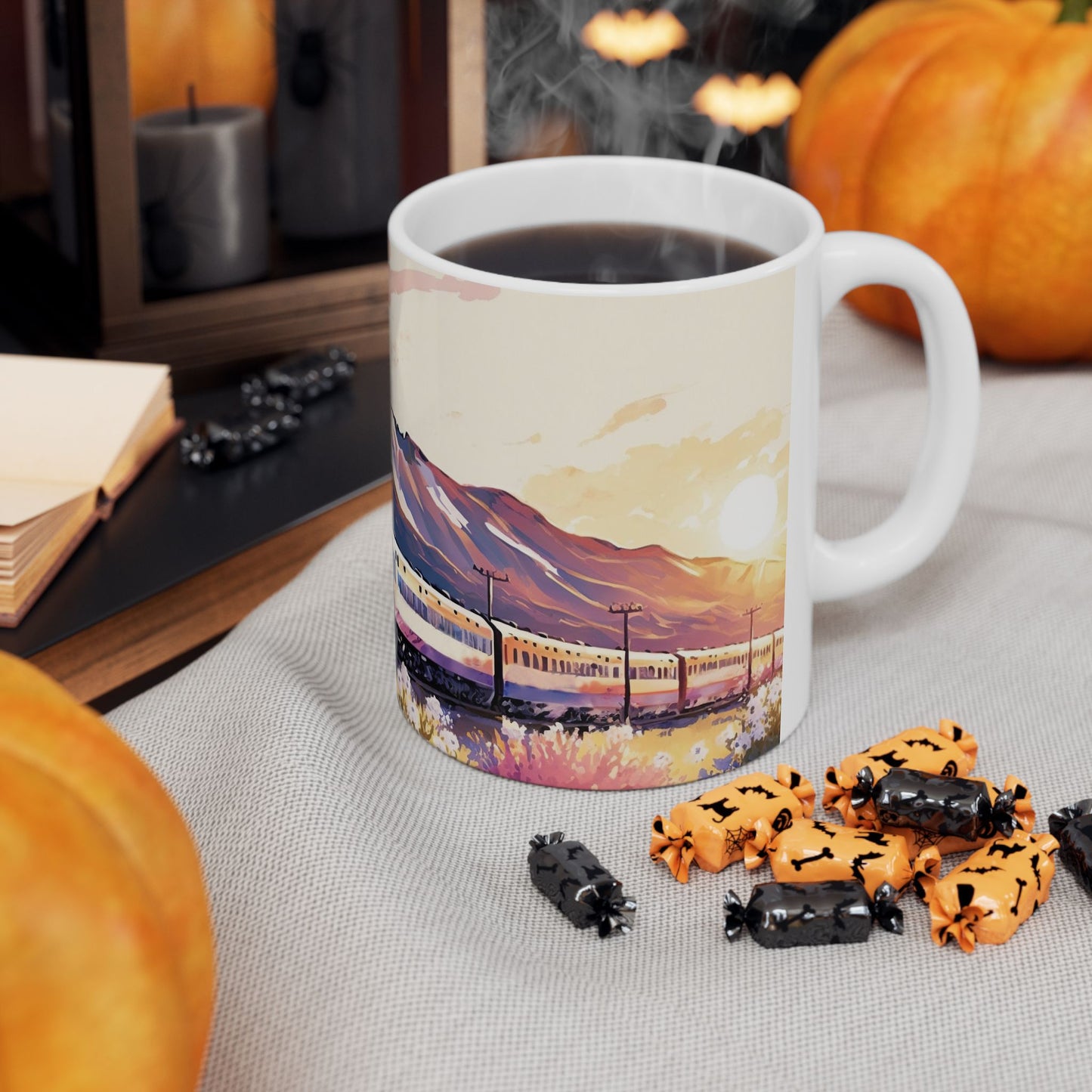 Adventure Mug - Train Journey 2