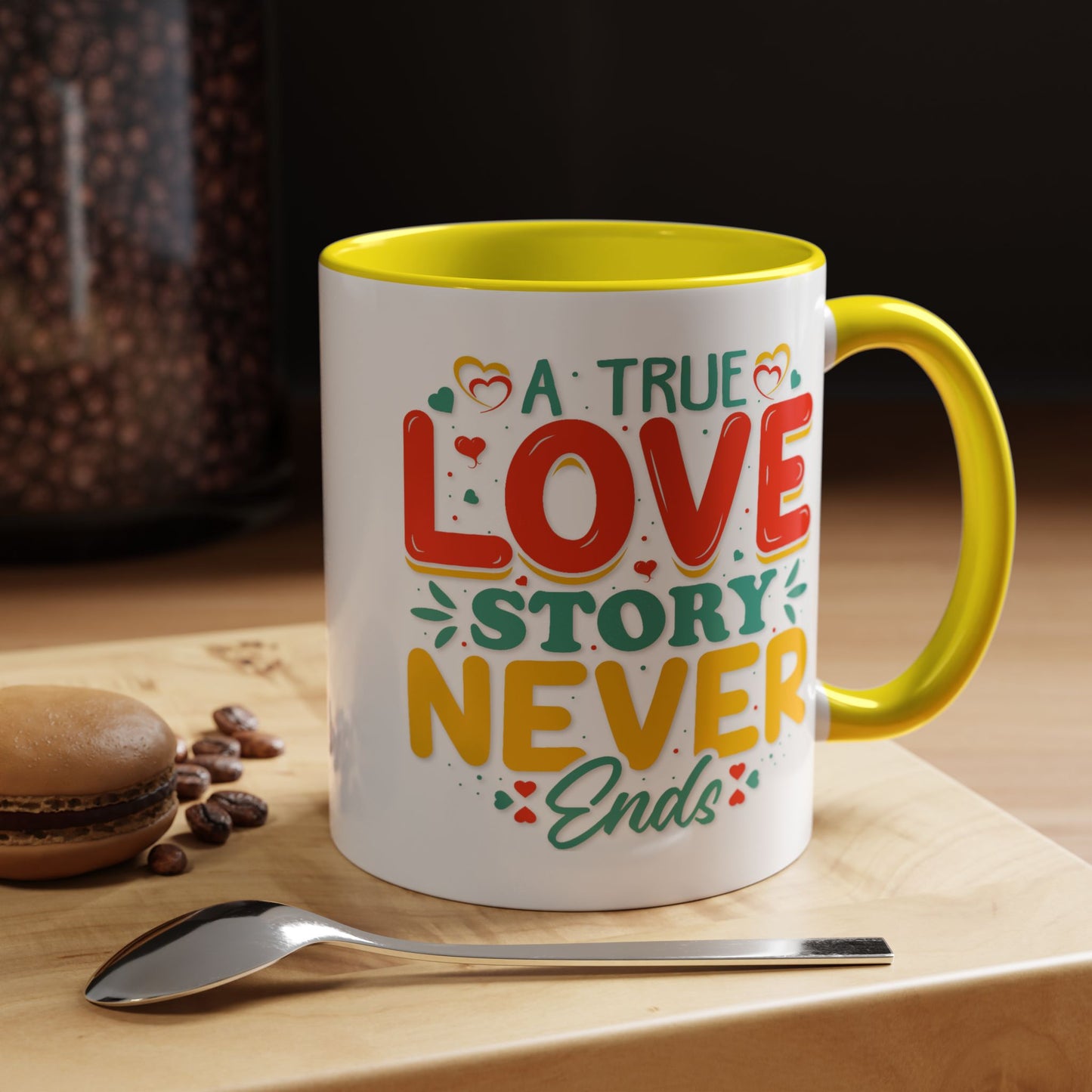 Anniversary Mug - A true Love Story Never Ends