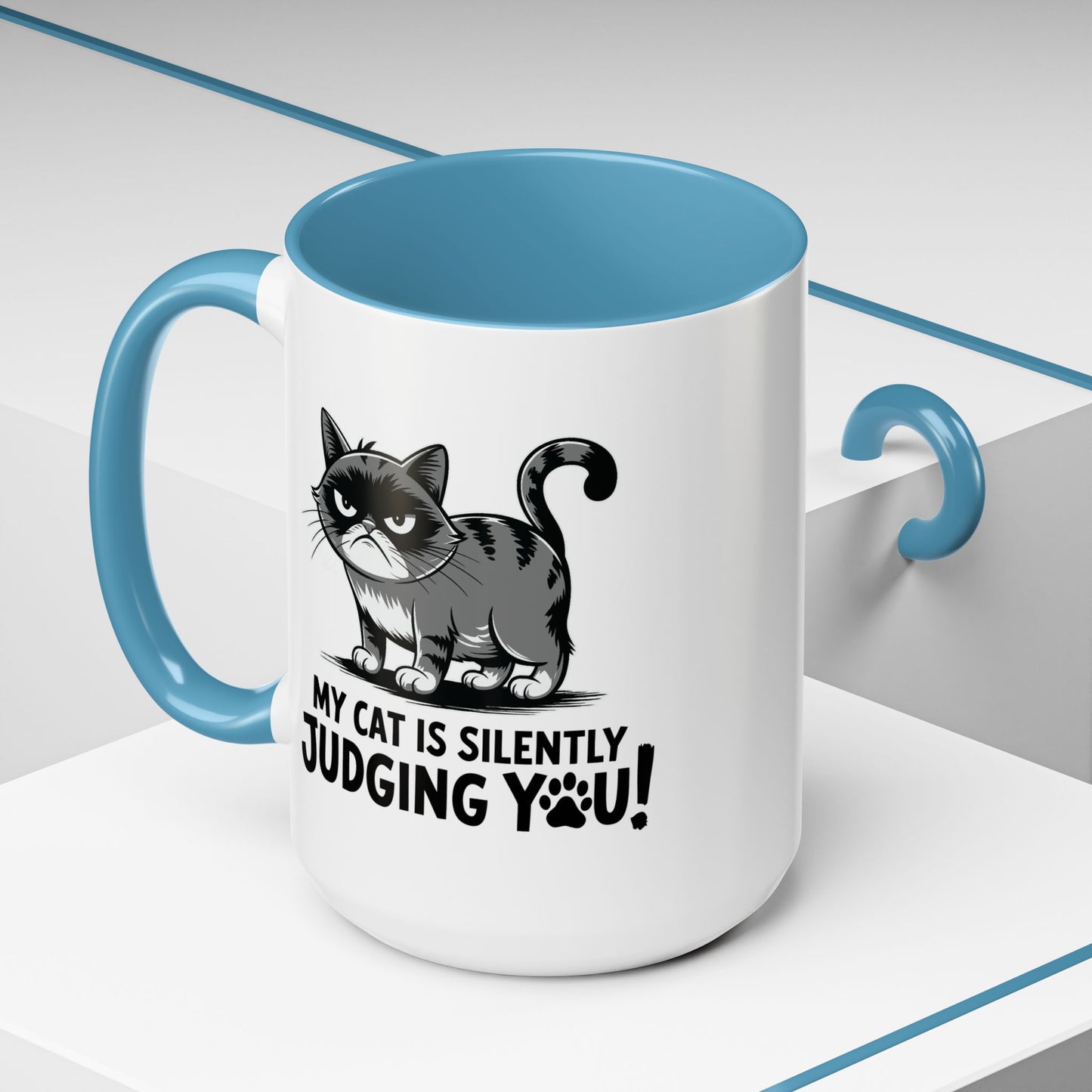 Humor Mug - My Cat is Silently Judging You