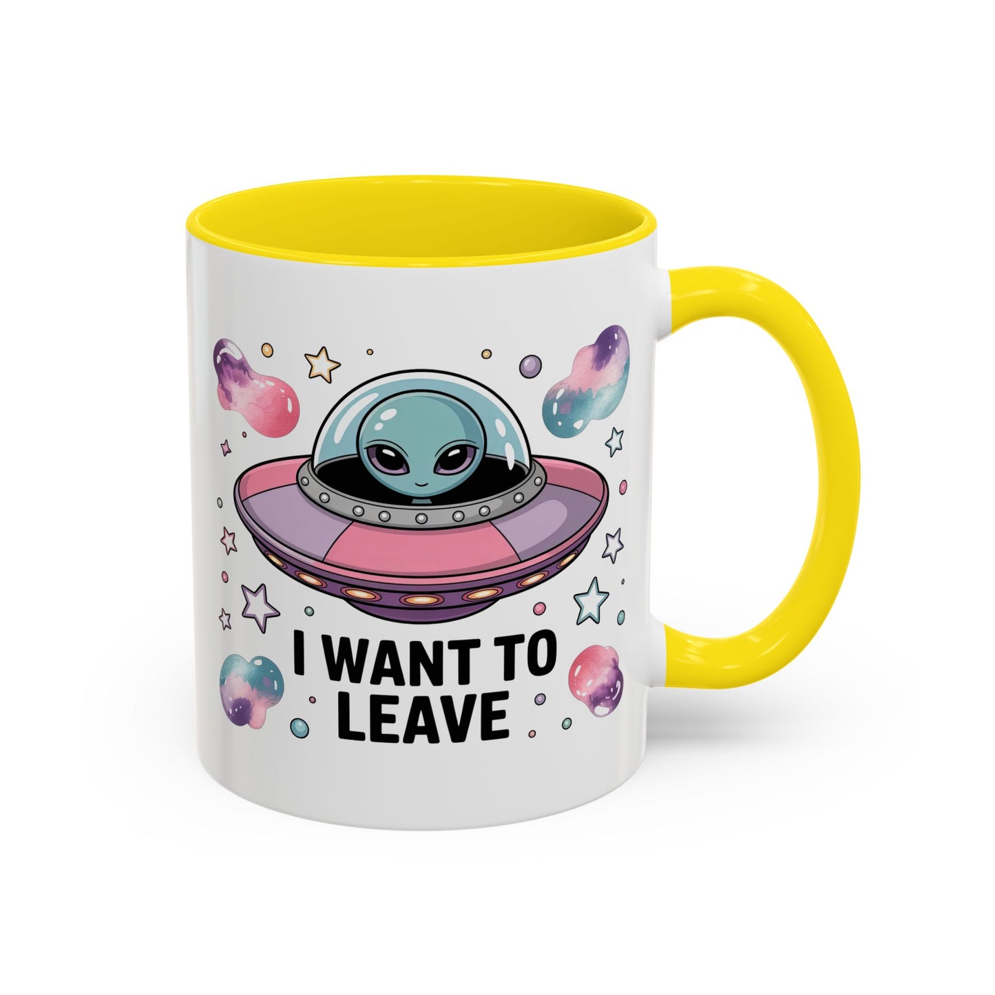 Alien Mug - I Want To Leave