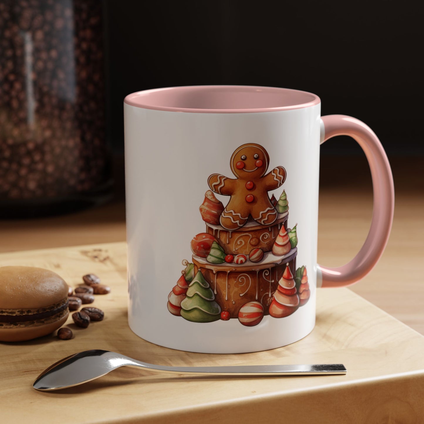 Christmas Mug - Gingerbread Man Cake