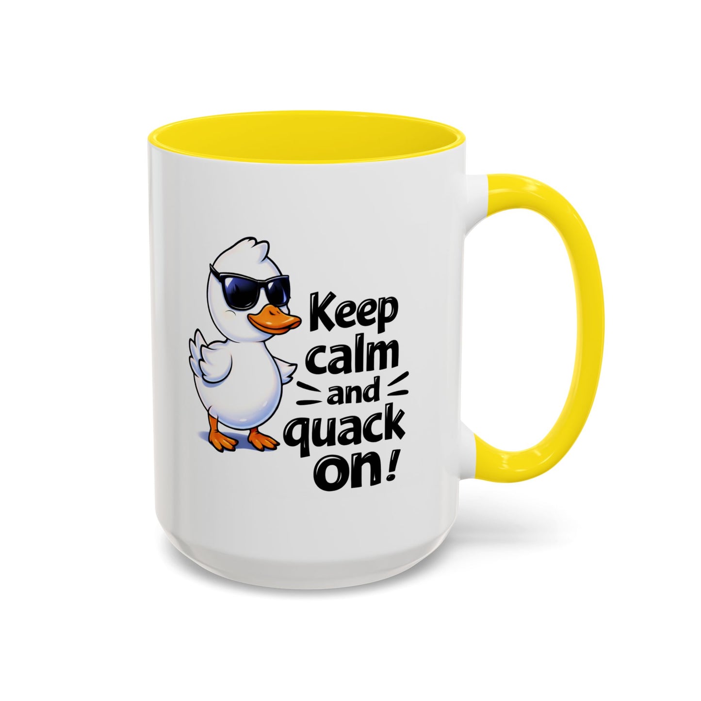 Wellness Mug - Keep Calm And Quack On