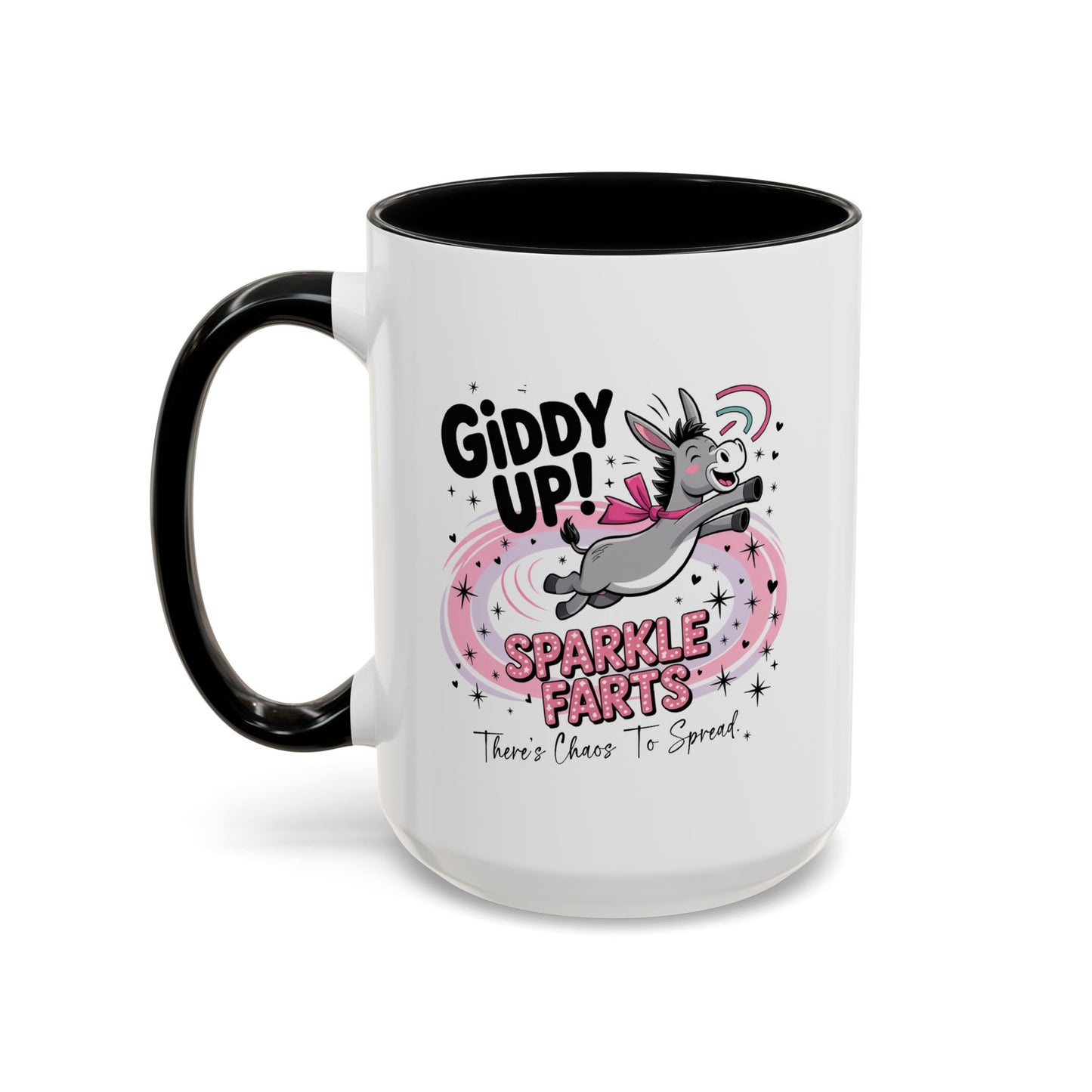 Humor Mug - Giddy Up Sparkle Farts