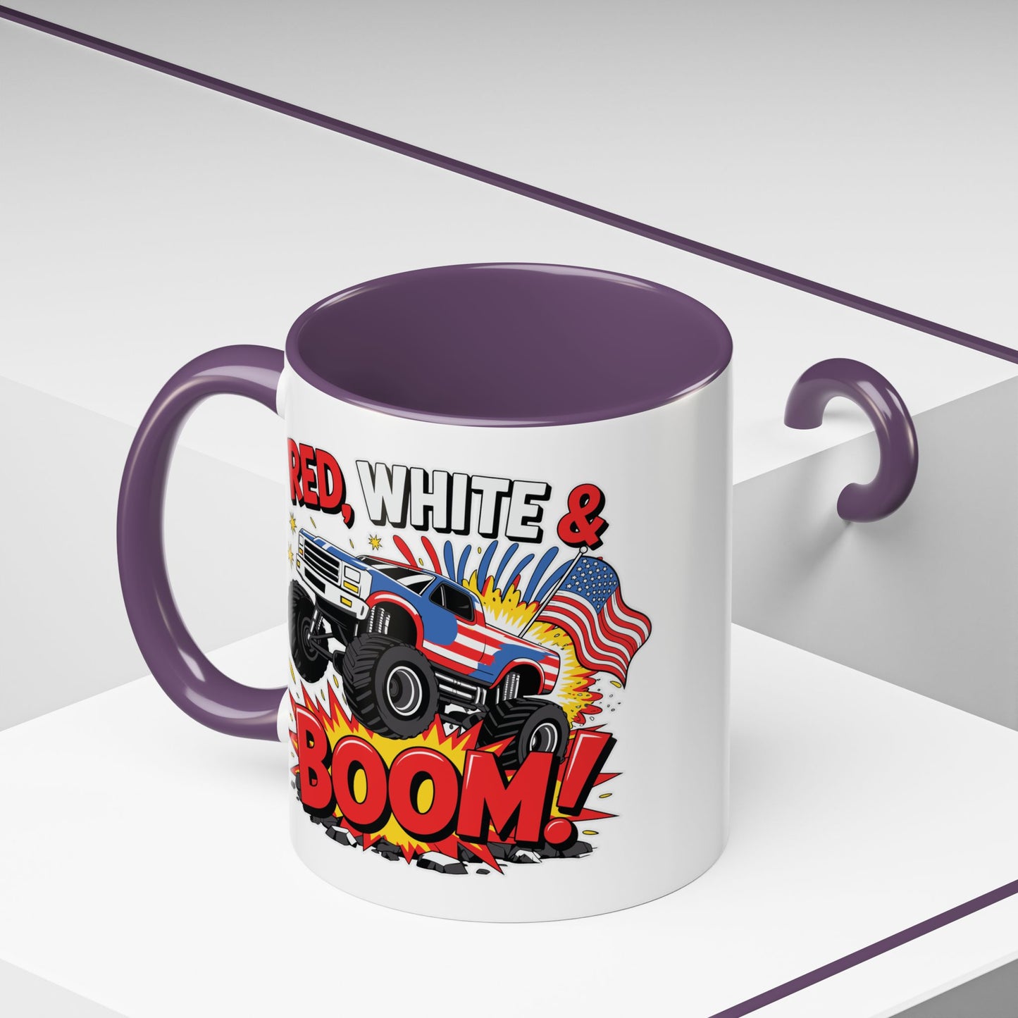 4th of July Mug - Red White & Boom!