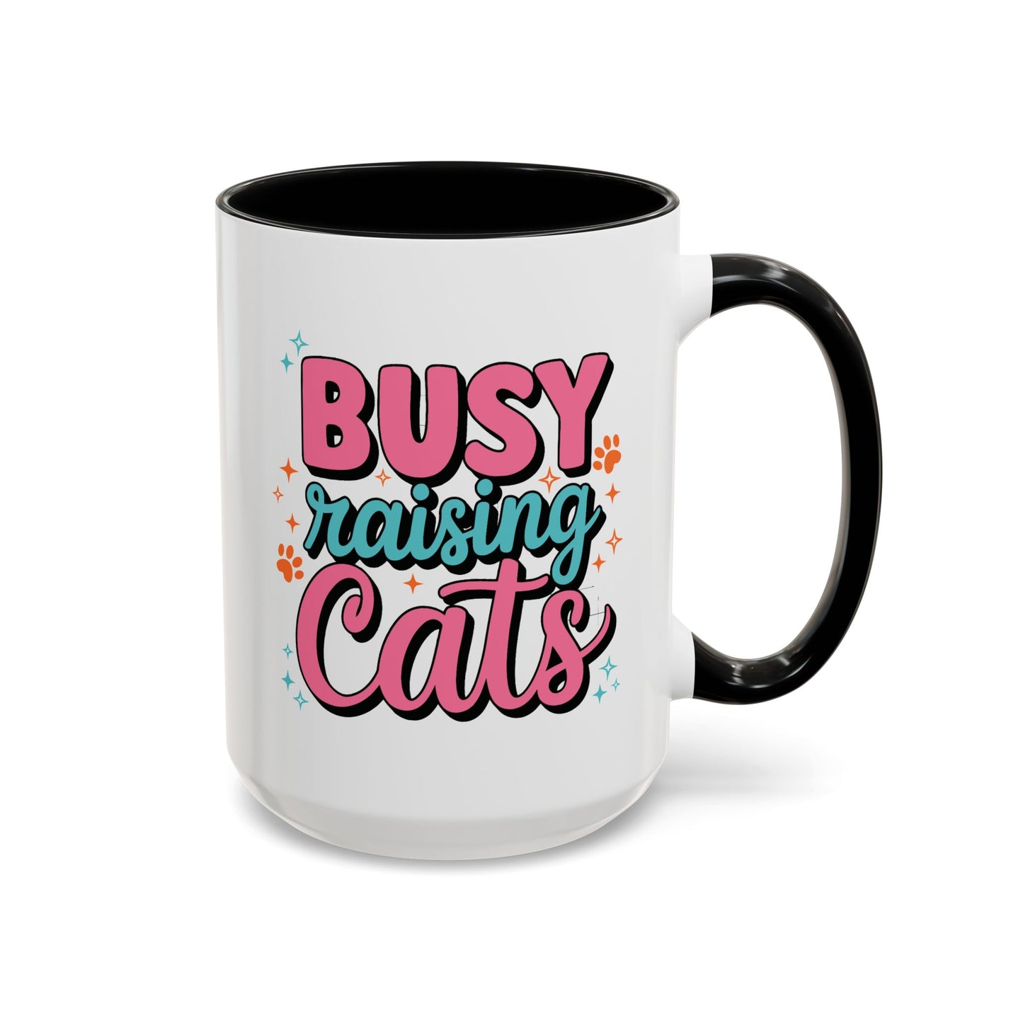 Animal Mug - Busy Raising Cats