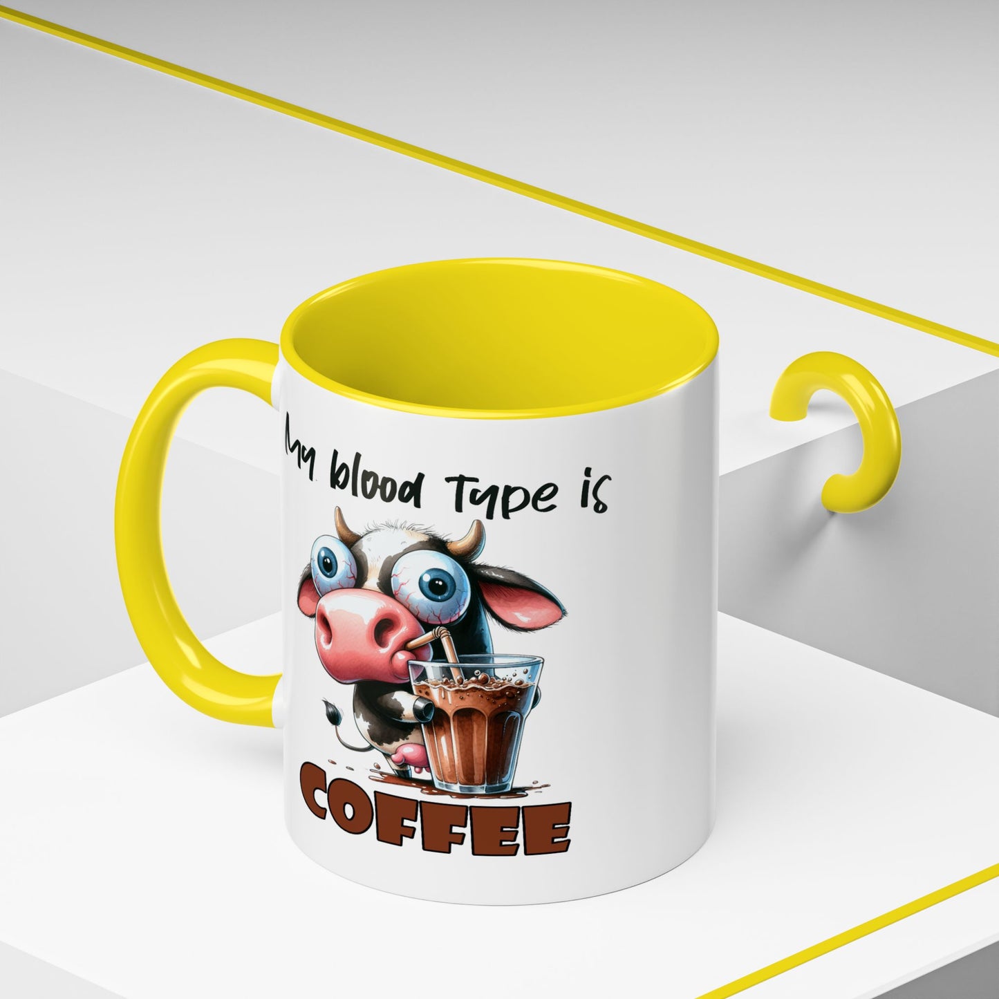 Humor Mug - My Blood Type is Coffee