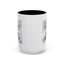 Christmas Mug - Merry Christmas Red Text Puppy Green Top 2