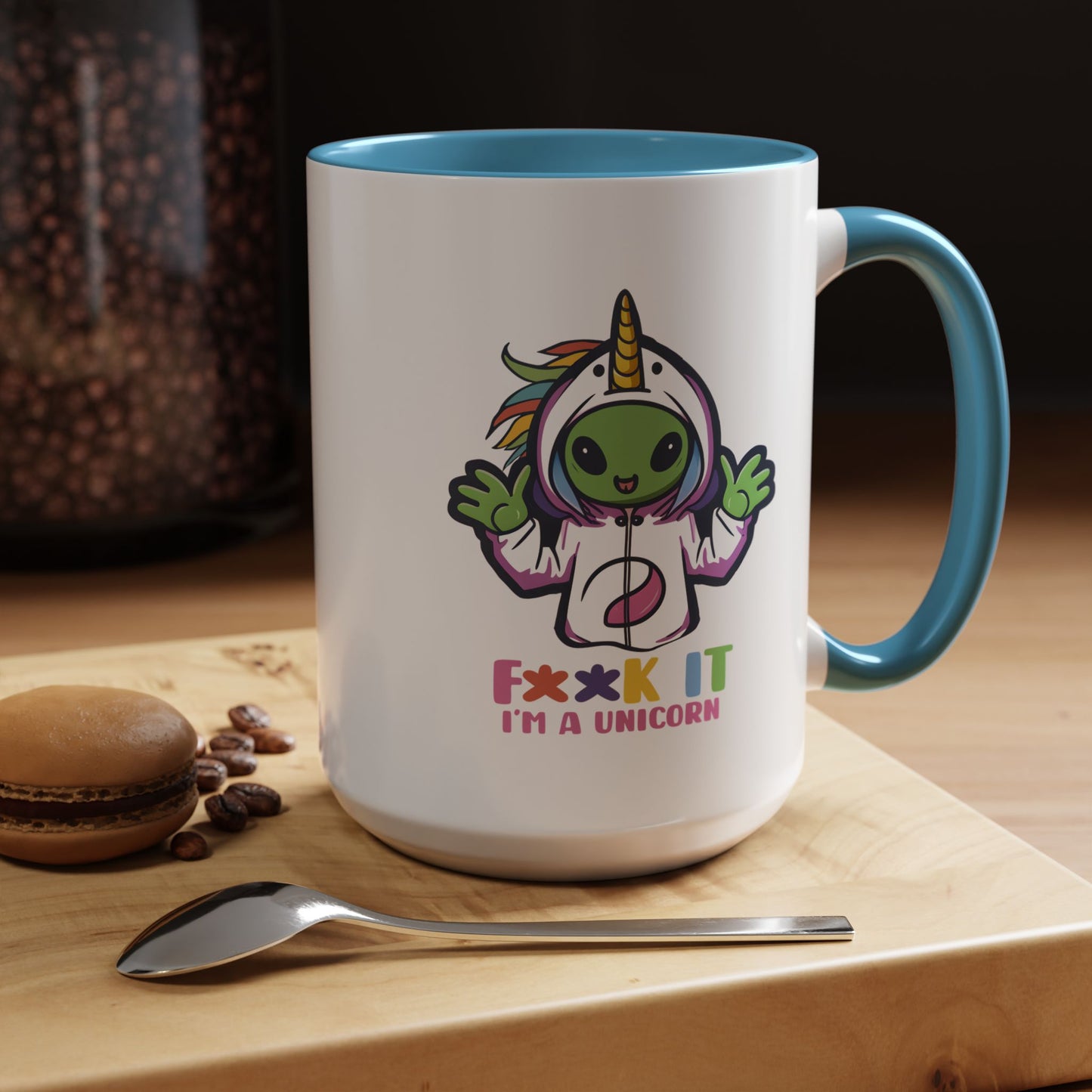 Alien Mug - F**K It I'm A Unicorn