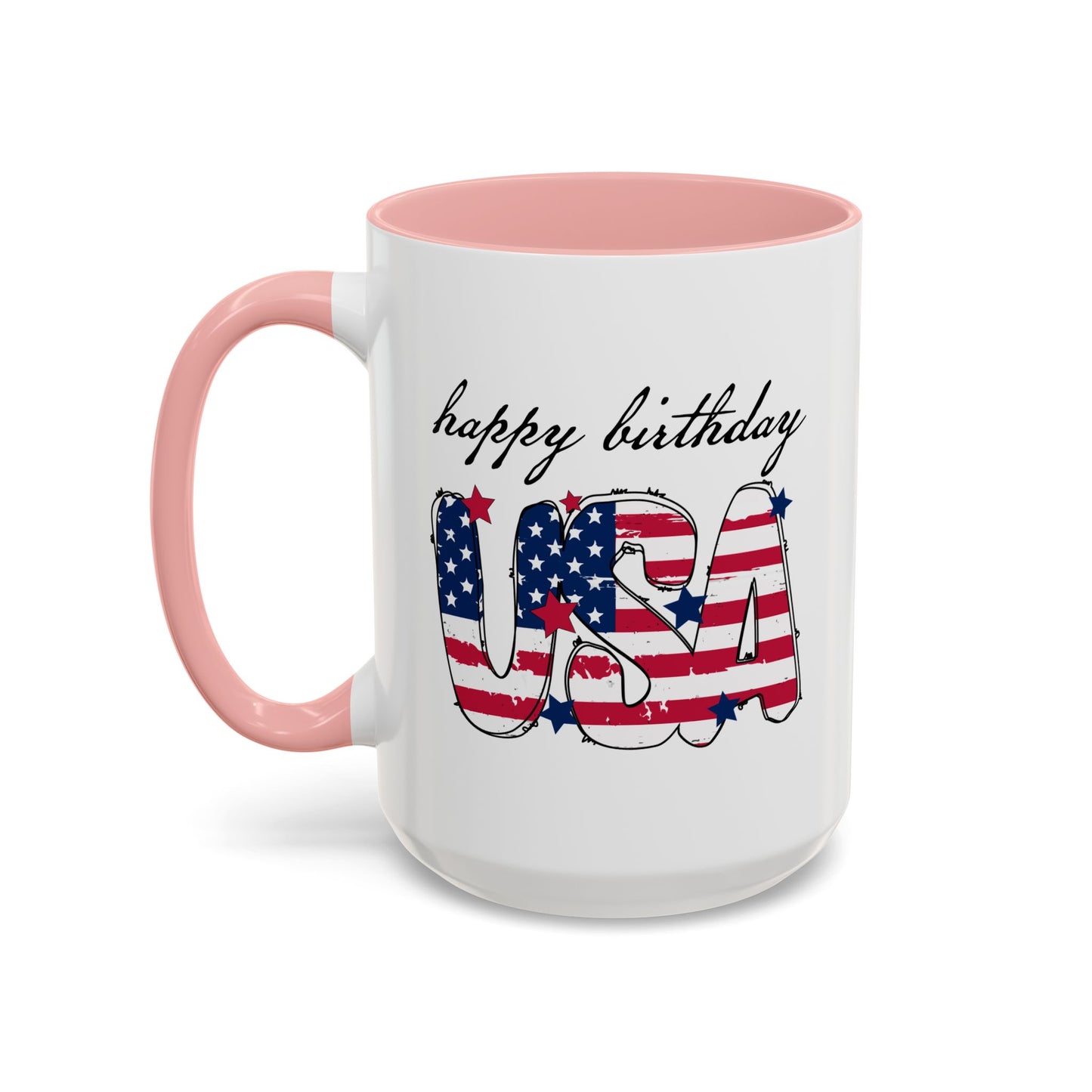 4th of July Mug - Happy Birthday USA
