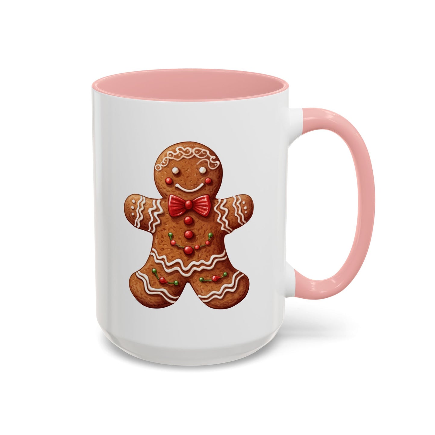 Christmas Mug - Decorative Gingerbread Man