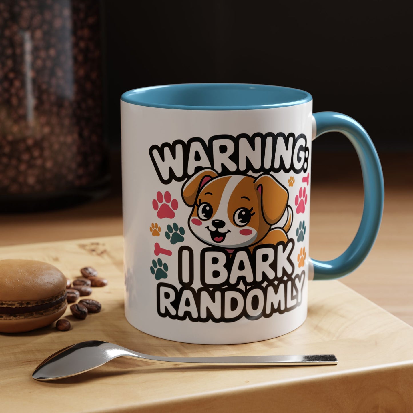 Animal Mug - Warning I Bark Randomly
