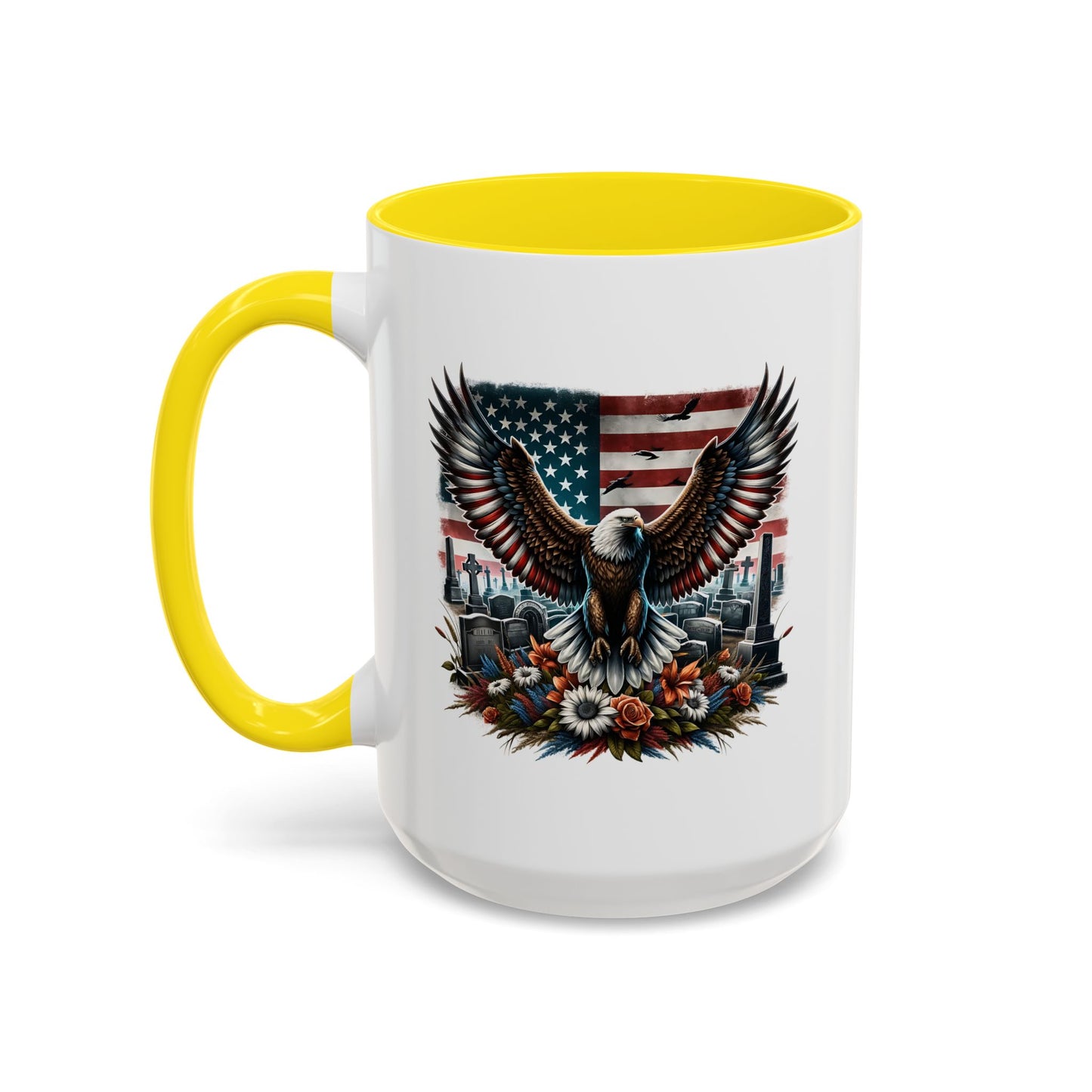 4th of July Mug - American Bald Eagle Memorial