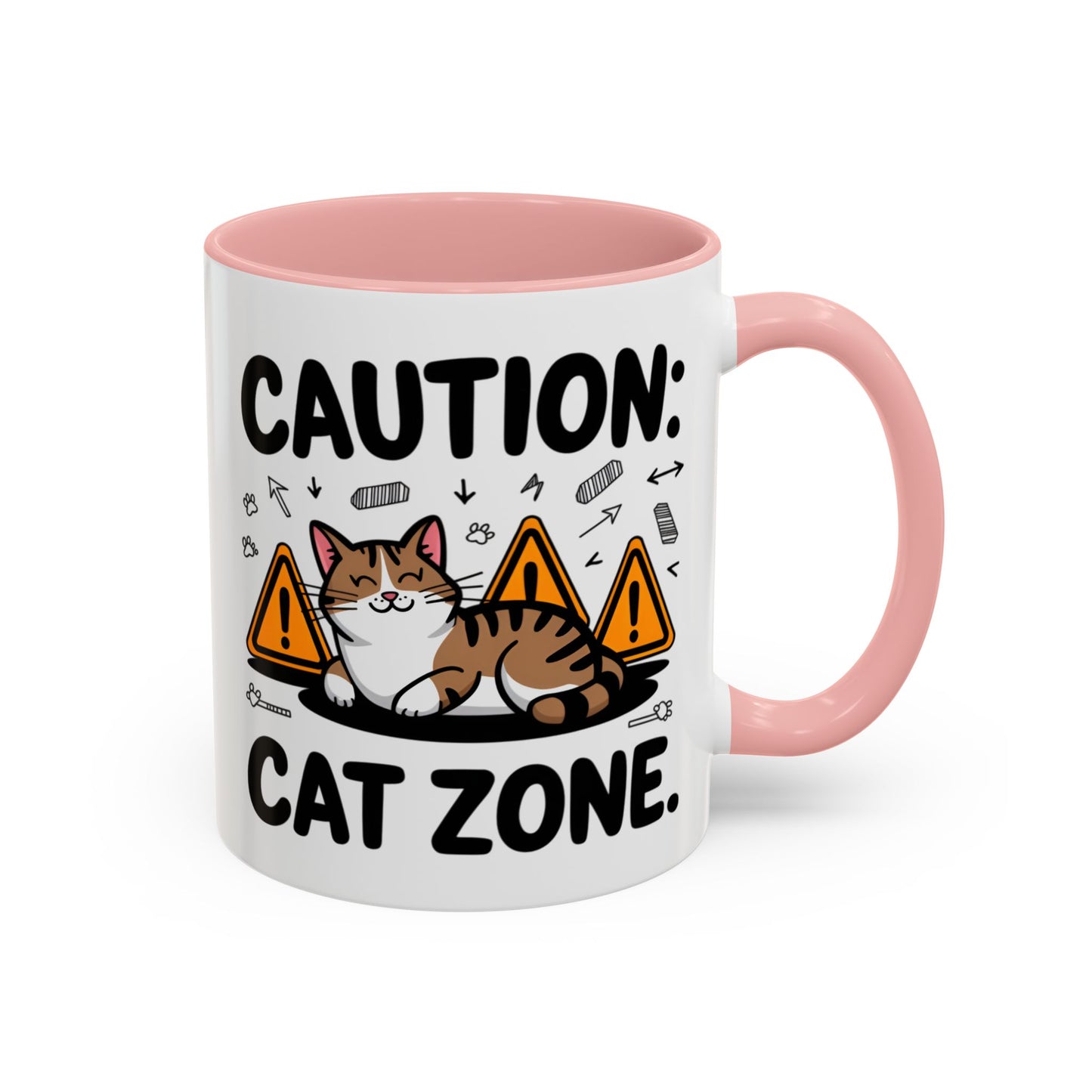 Animal Mug - Caution: Cat Zone