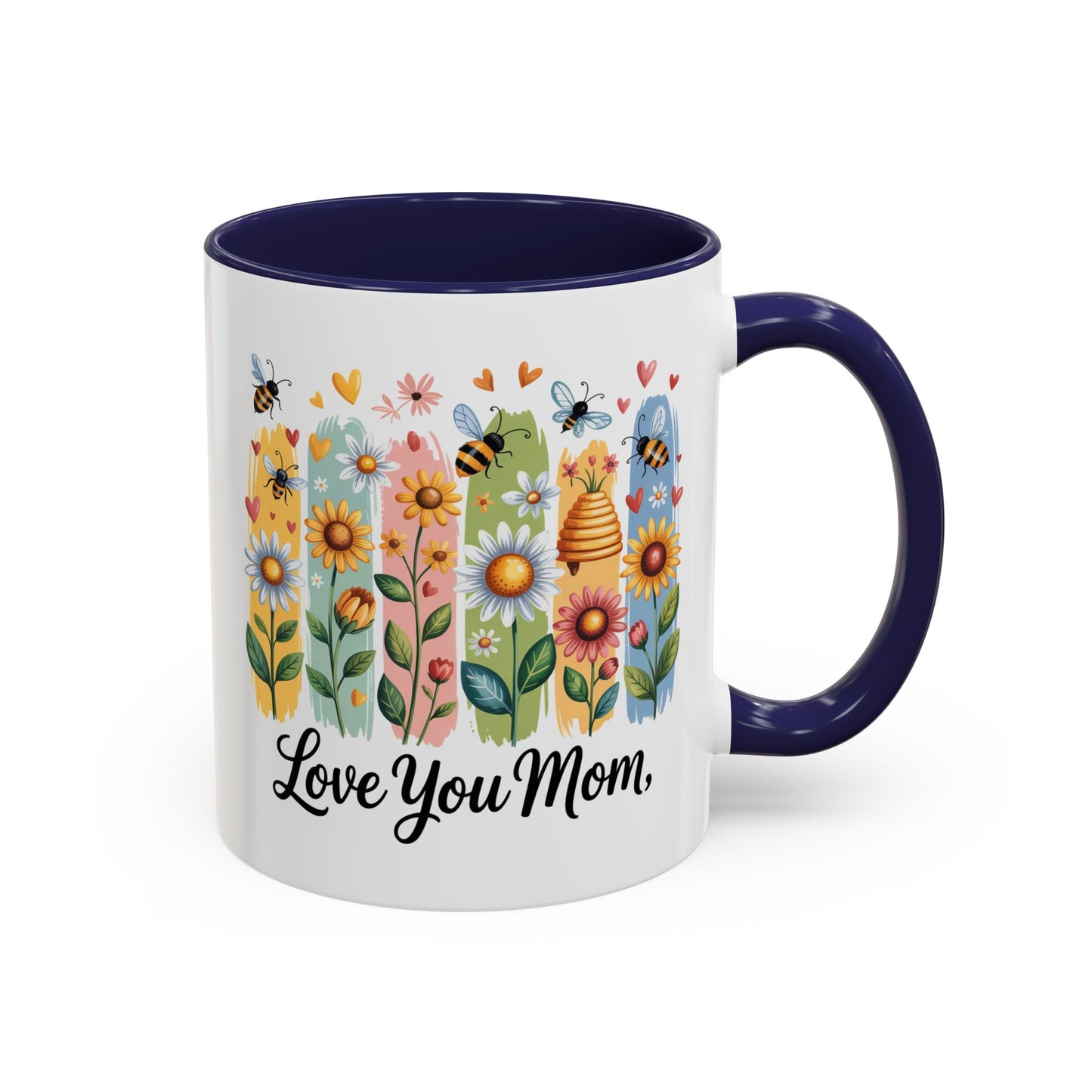 Mother's Day Mug - Love You Mom Beehive
