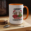 Christmas Mug - Merry Christmas Black Text Owls