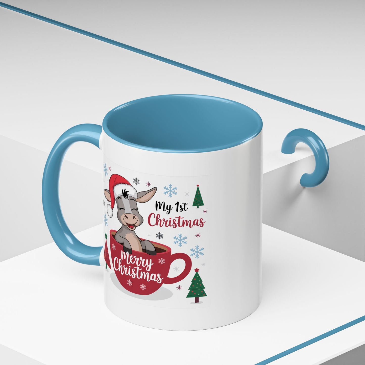 Christmas Mug - My First Christmas Donkey Cup