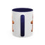 Christmas Mug - Gingerbread Man Green Bow