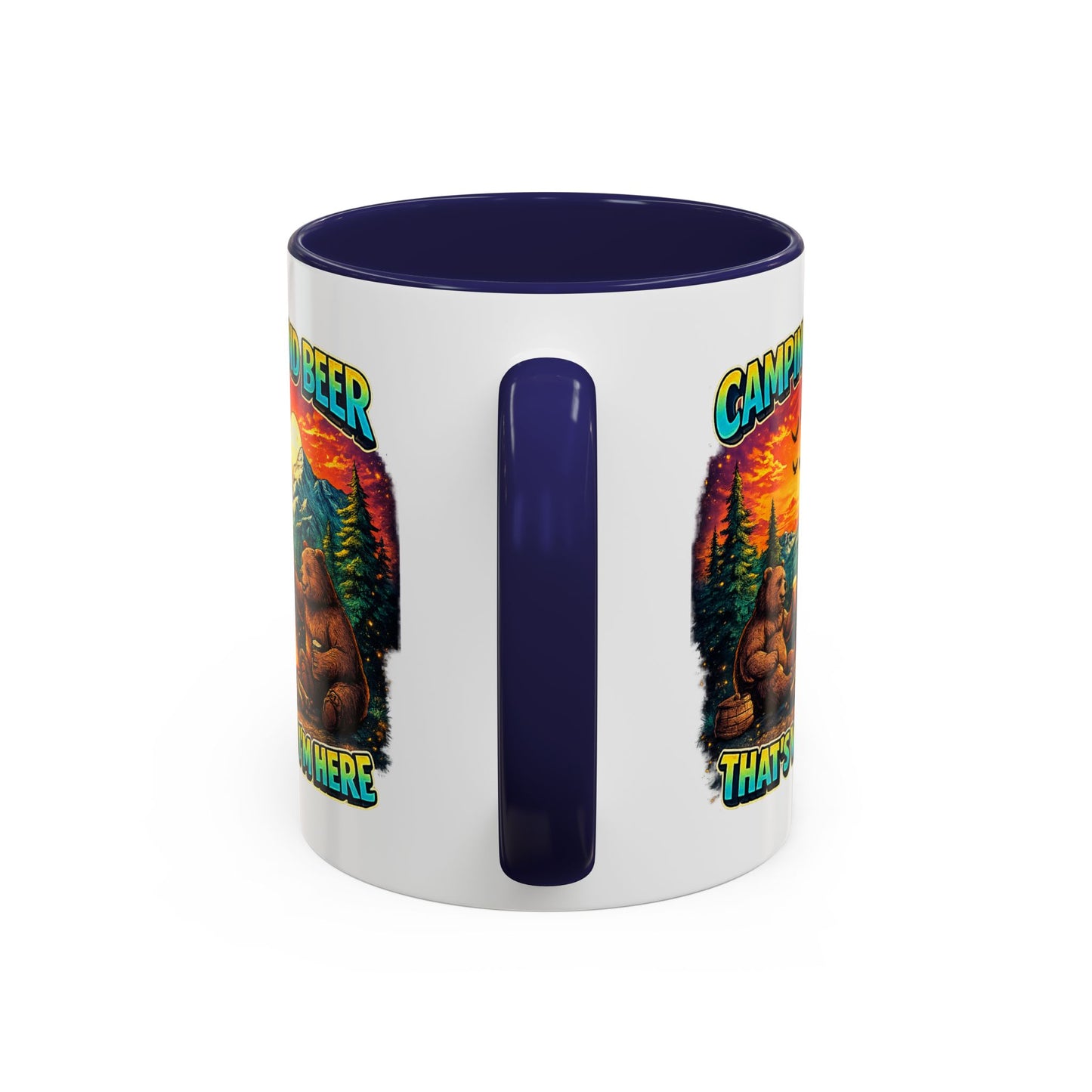 Humor Mug - Camping and Beer