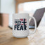 Religious Mug - Faith Over Fear Flag
