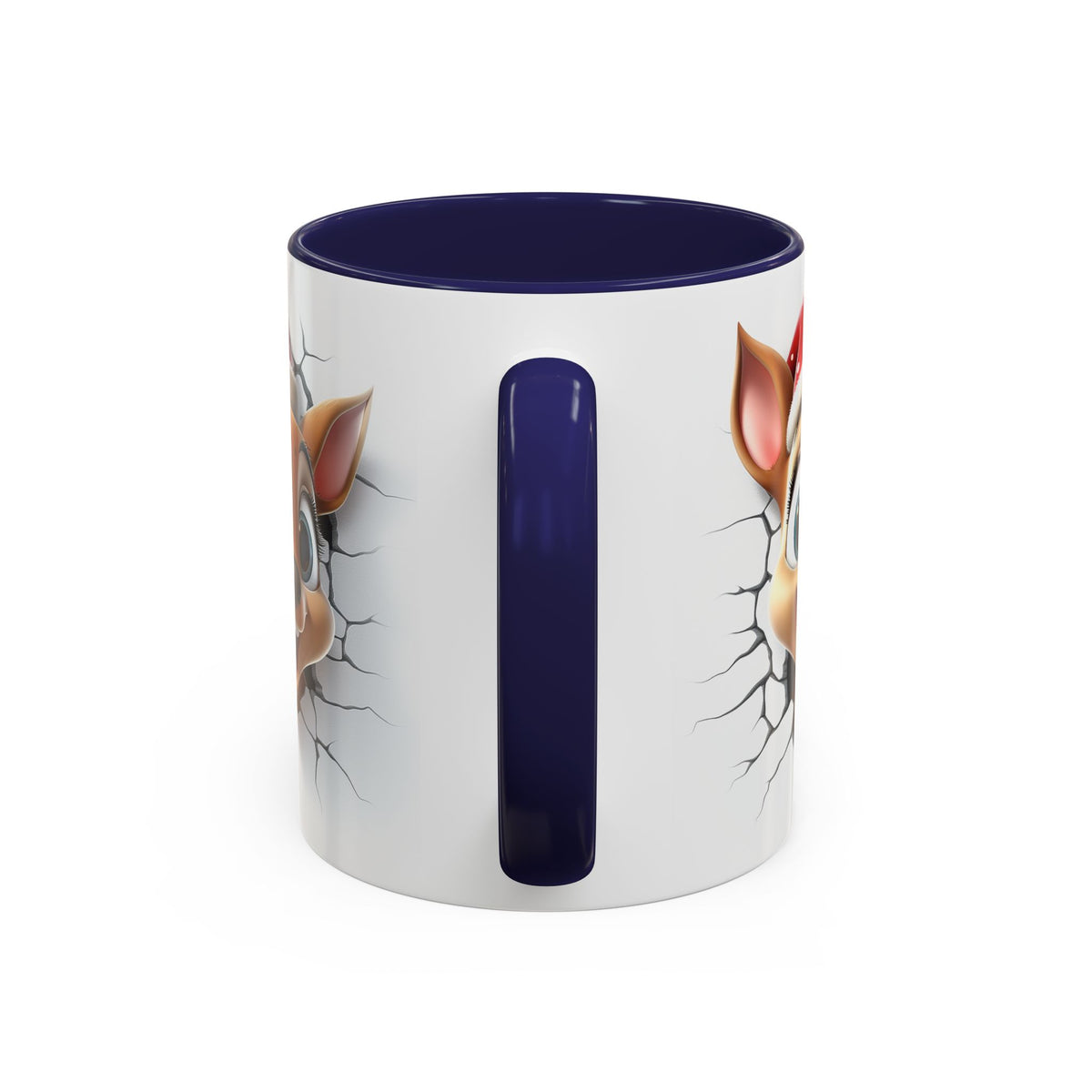 Chistmas Mug - Reindeer 3D 5