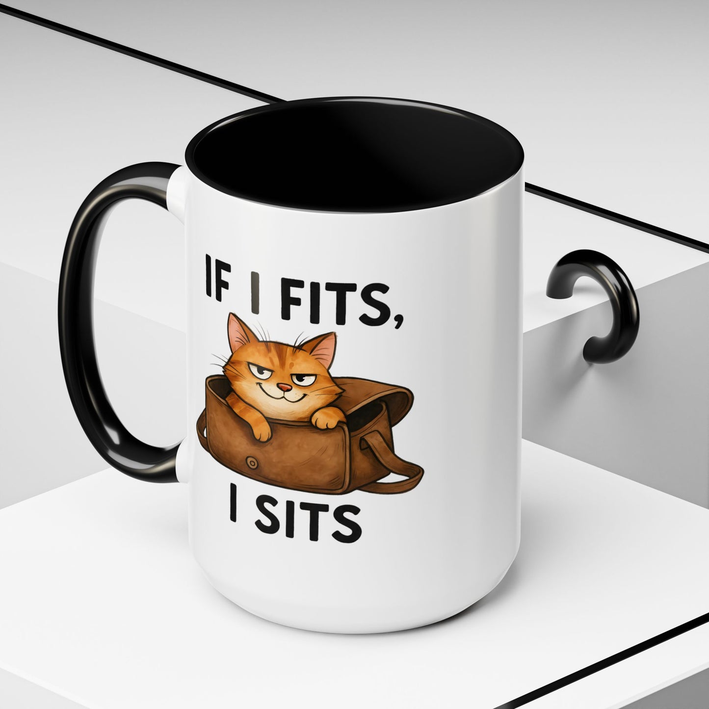 Animal Mug - If I Fits I Sits