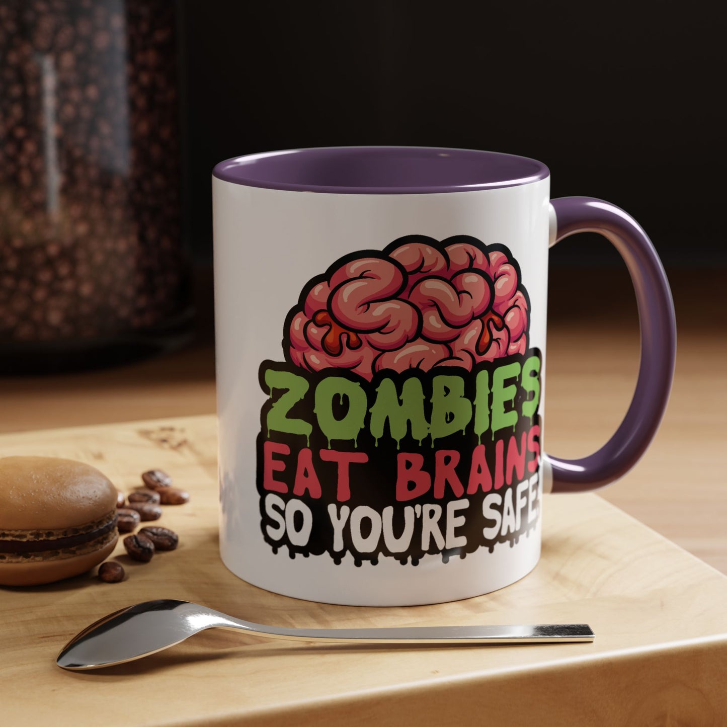 Humor Mug - Zombies Eat Brains