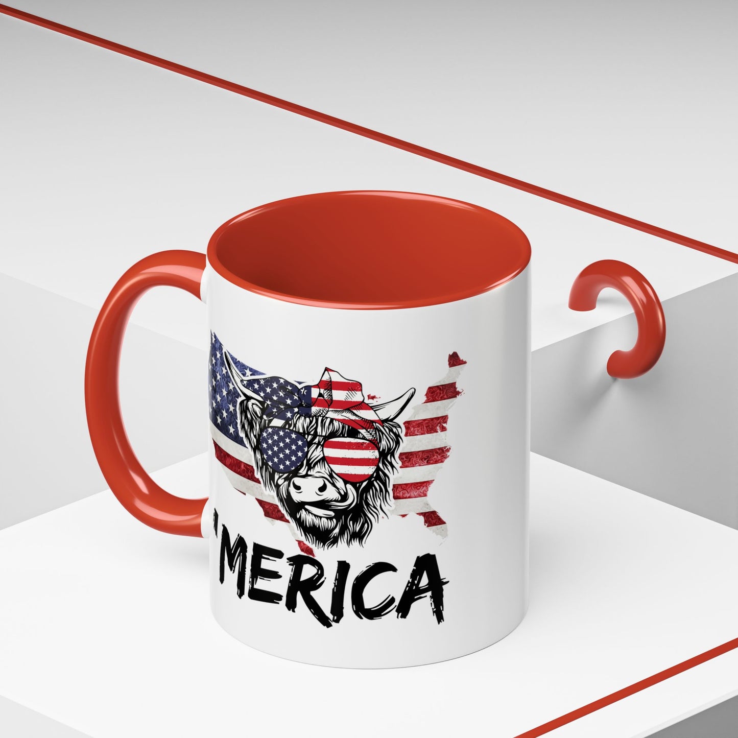 4th of July Mug - 'Merica Buffalo