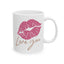 Anniversary Mug - Love You Lips Kiss