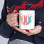 Easter Mug - Bunnies Heart