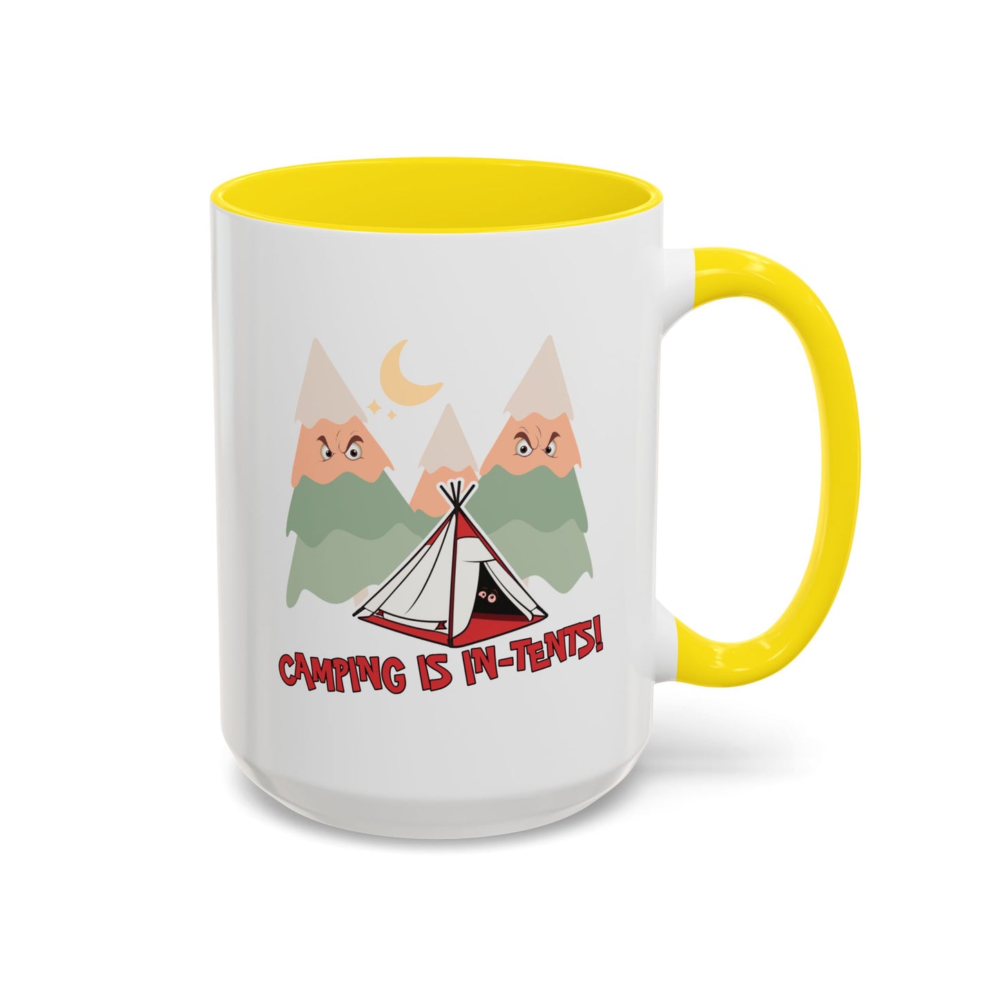 Humor Mug - Camping Is In Tents