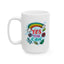 Motivation Mug - Yes You Can Rainbow