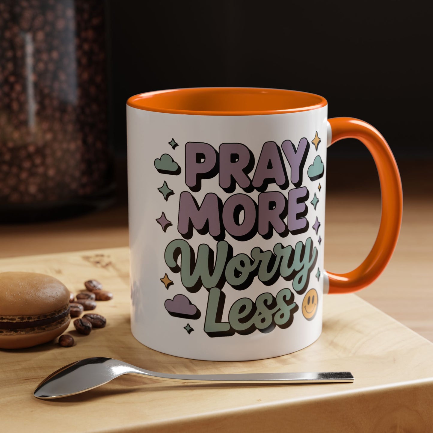 Motivation Mug - Pray More Worry Less