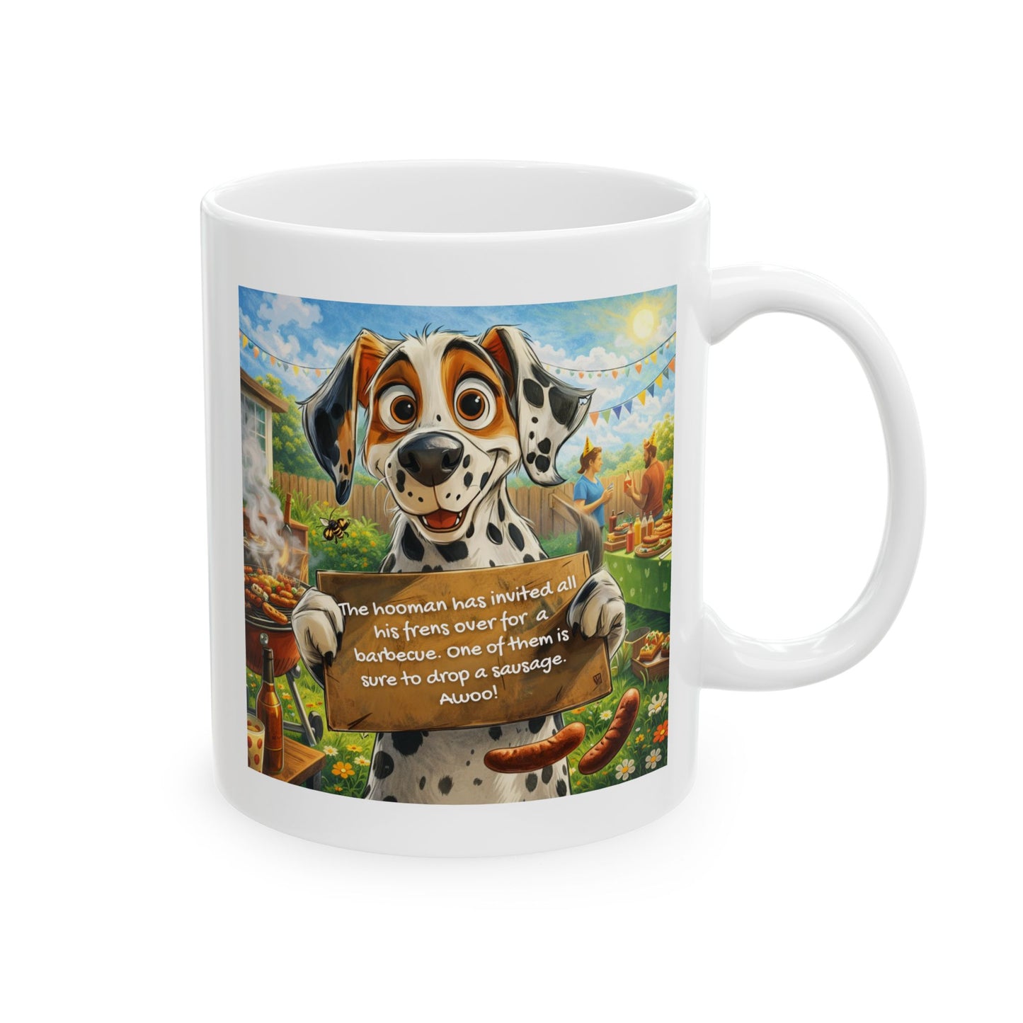 Animal Mug - The Hooman Has Invited