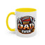 Father's Day Mug - Best Dad Ever Football