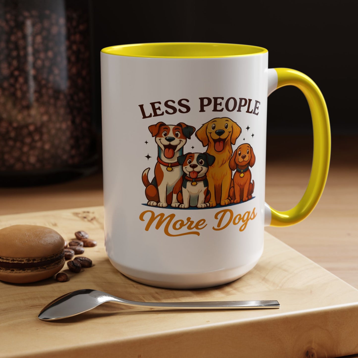 Animal Mug - Less People More Dogs