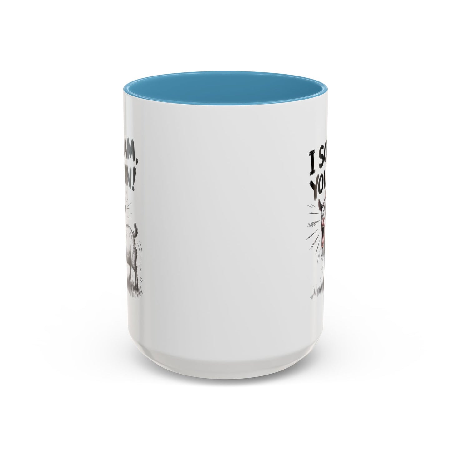 Humor Mug - I Scream, You Run