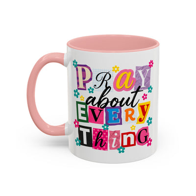 Religious Mug - Pray About Everything