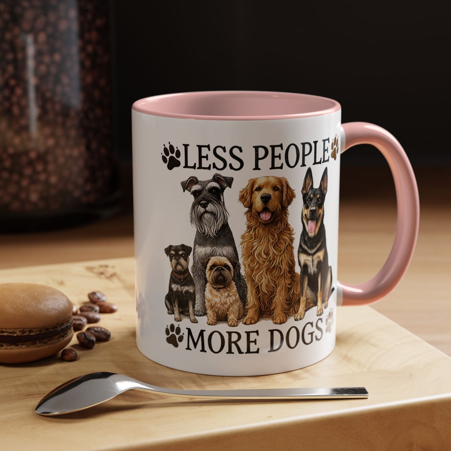 Animal Mug - Less People More Dogs